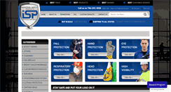 Desktop Screenshot of industrialsafetyproducts.com
